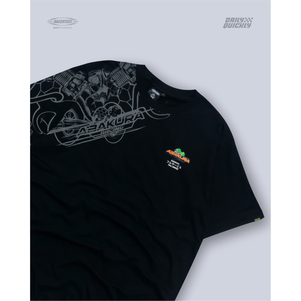 Jual Kaos RACERTEES x Abakura Racing #2025 - Terbaru | Shopee Indonesia