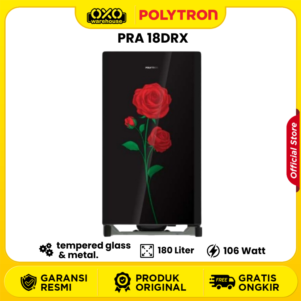 Jual POLYTRON REF 1 door PRA 18DRX Kulkas 1 Pintu Kapasitas 180 Liter ...