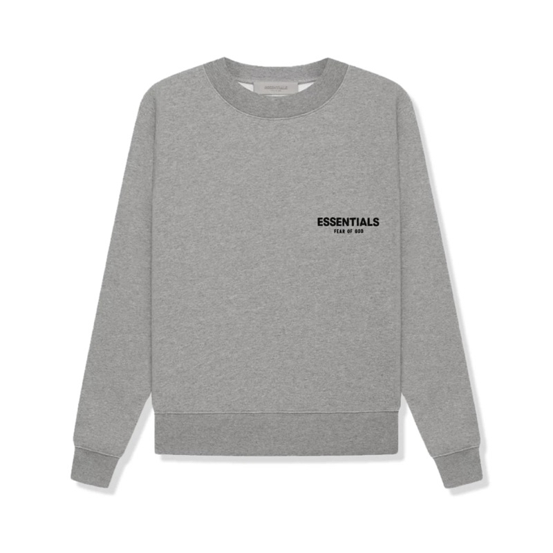 Jual fog essentials sweater dark oatmeal original | Shopee Indonesia