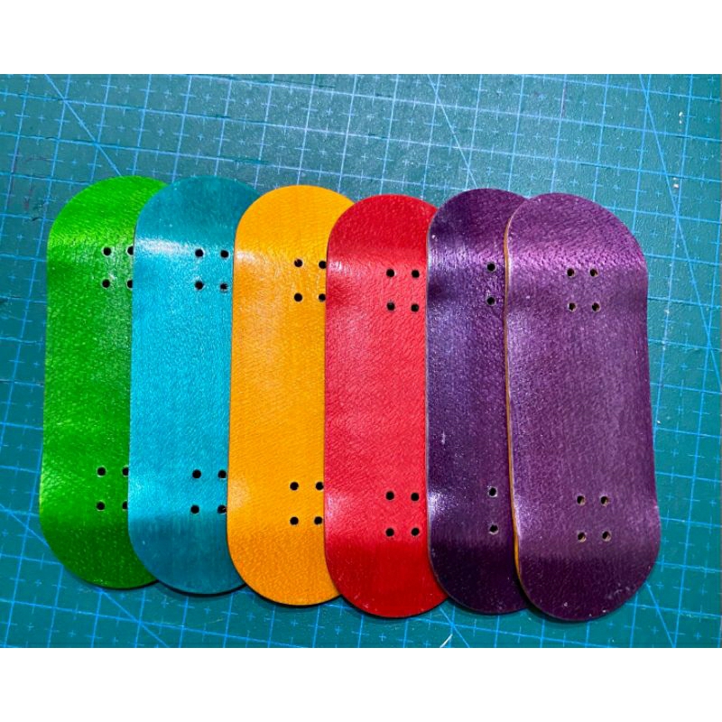 Jual SANDWICH MEDIUM COLOUR - Popsicle Shape Blank Deck Fingerboard ...