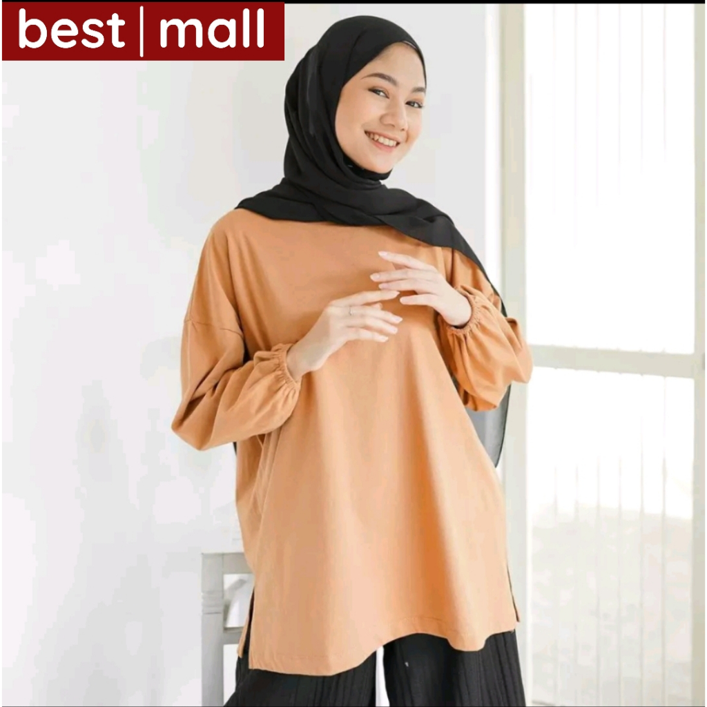 Jual KAOS BUSUI MOON OVERSIZE // BAJU BUSUI BUKAAN SAMPING KANAN KIRI ...