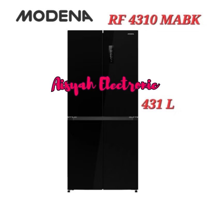Jual KULKAS SIDE BY SIDE MODENA RF4310MABK GARANSI RESMI | Shopee Indonesia