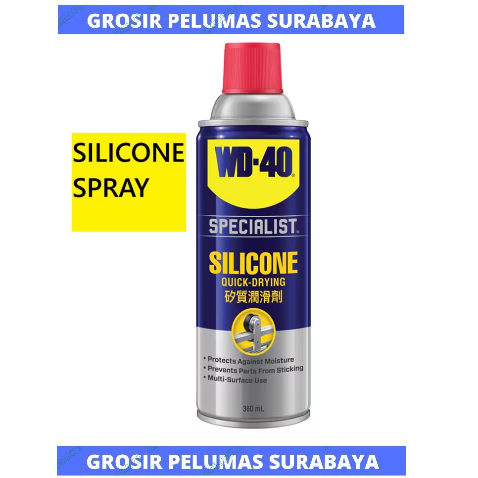 Jual WD-40 WD40 WD 40 Specialist High Performance Silicone Lubricant ...