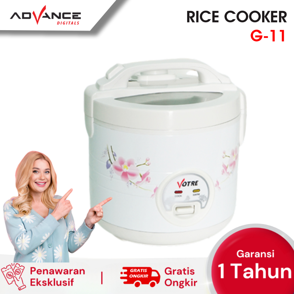 Jual Rice Cooker penanak dan Penghangat nasi ADVANCE 1.2L Magic Com ...