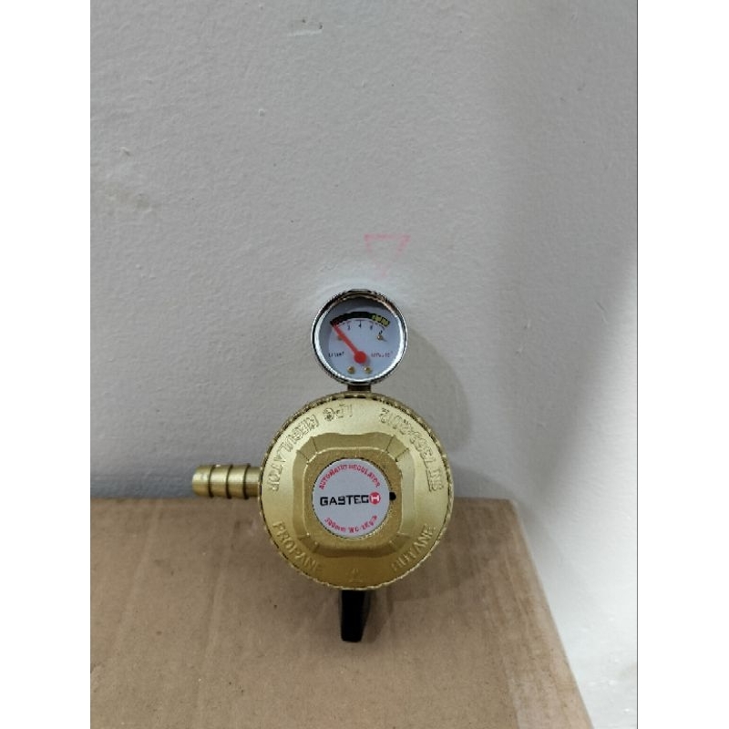 Jual Regulator GASTECH + meter / Kepala Gas Elpiji/LPG + Merek GASTECH ...