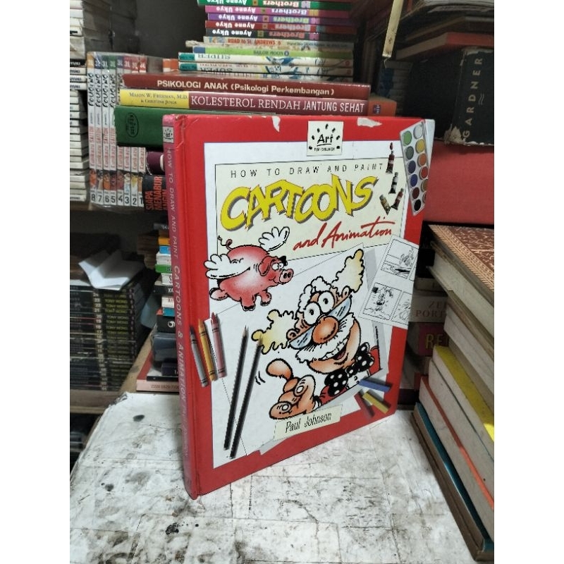 Jual Buku Import HOW TO DRAW AND PAINT CARTOONS AND ANIMATION by Paul ...