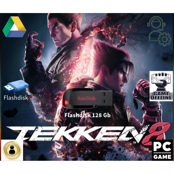 Jual Tekken 8 PC Game Offline include Flashdisk 128 GB | Shopee Indonesia