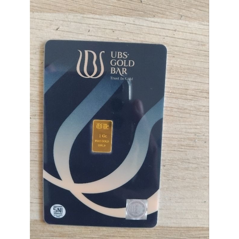 Jual Logam!! Mulia!! Batangan UBS 1G / 1Grm Qr Code LM Terbaru Termurah ...