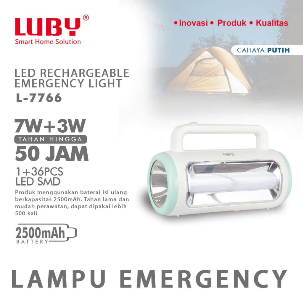 lampu emergency luby