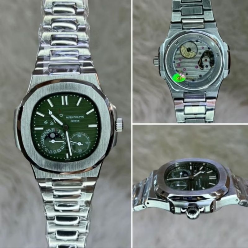 Jual Jam Tangan Fullset Patek Philippe Automatic manual Winding Japan ...