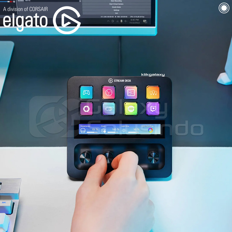 Jual ELGATO STREAM DECK + Live Content Creation LCD Controller | Shopee ...