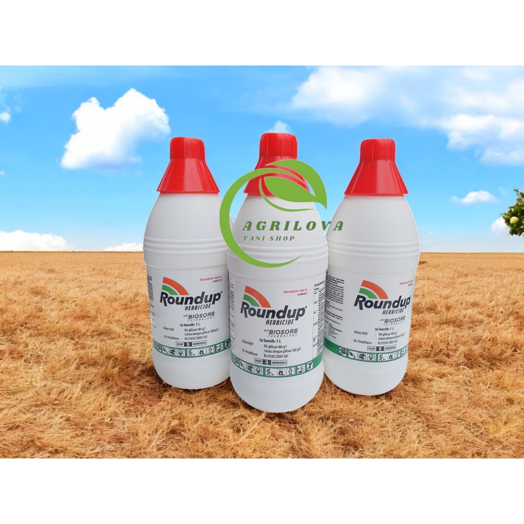 Jual ROUNDUP 486 SL 1 LT HERBISIDA RACUN RUMPUT DAN GULMA | Shopee ...