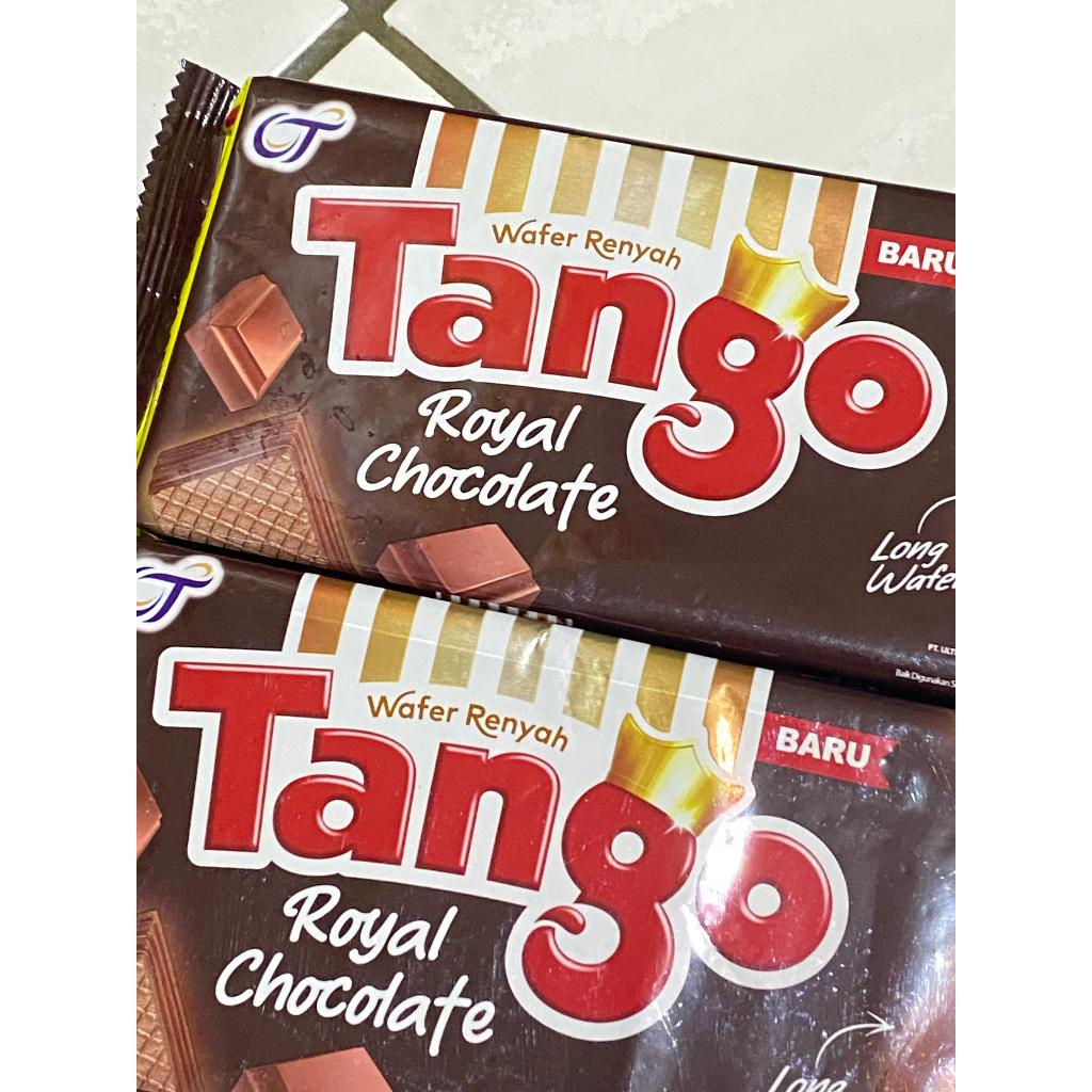 Jual Tango Wafer Rasa Royal Chocolate Cokelat 110 Gram | Shopee Indonesia
