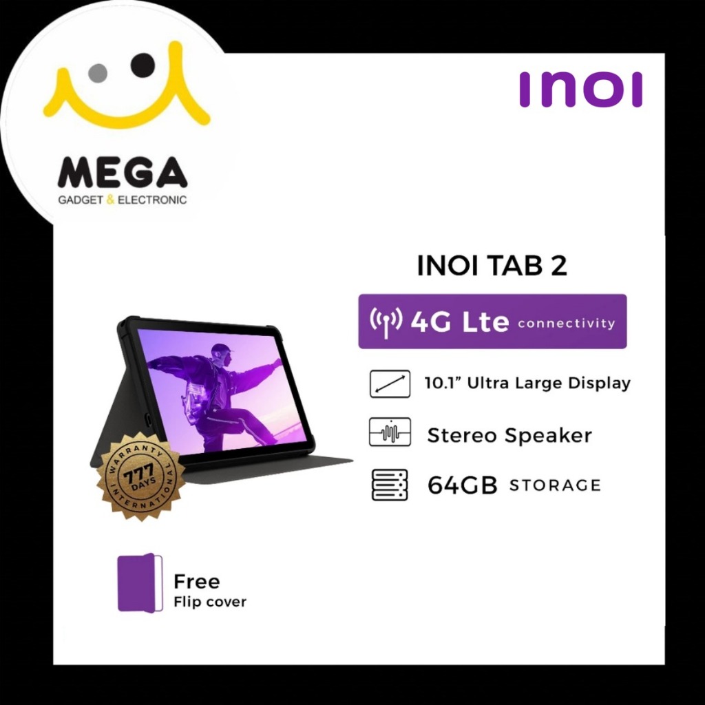 Jual INOI Tab 2 4GB + 64GB Garansi Resmi INOI Indonesia | Shopee Indonesia