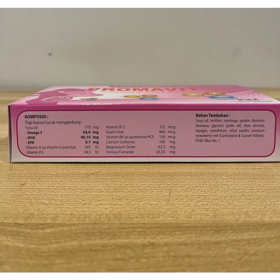 Jual Promavit Box 6 strip 10 kapsul | Shopee Indonesia