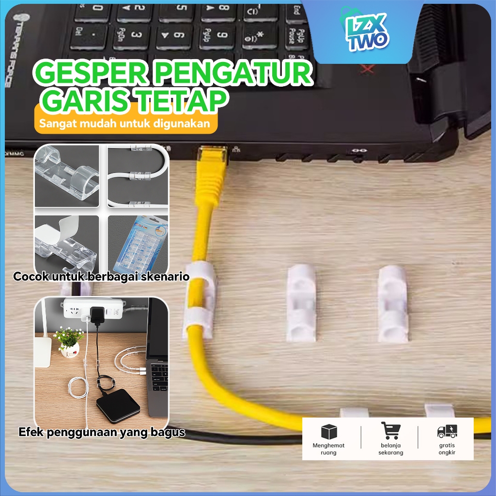 Jual Pemegang Kabel Pengatur Kabel yang Dapat Dilepas dan Berperekat ...