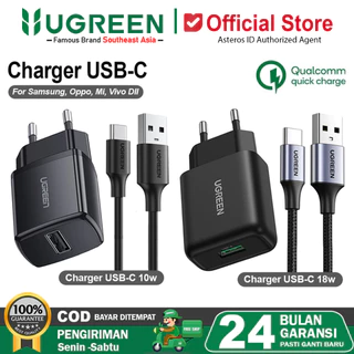 UGREEN Charger Samsung, Oppo, Mi, Vivo USB Type C Fast Charging 10w 15w - 18w