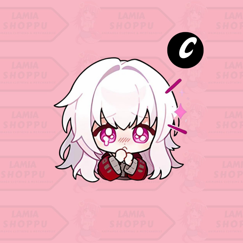 Jual Stiker Honkai Star Rail Clara | Sticker Clara HSR | Merch Anigame ...