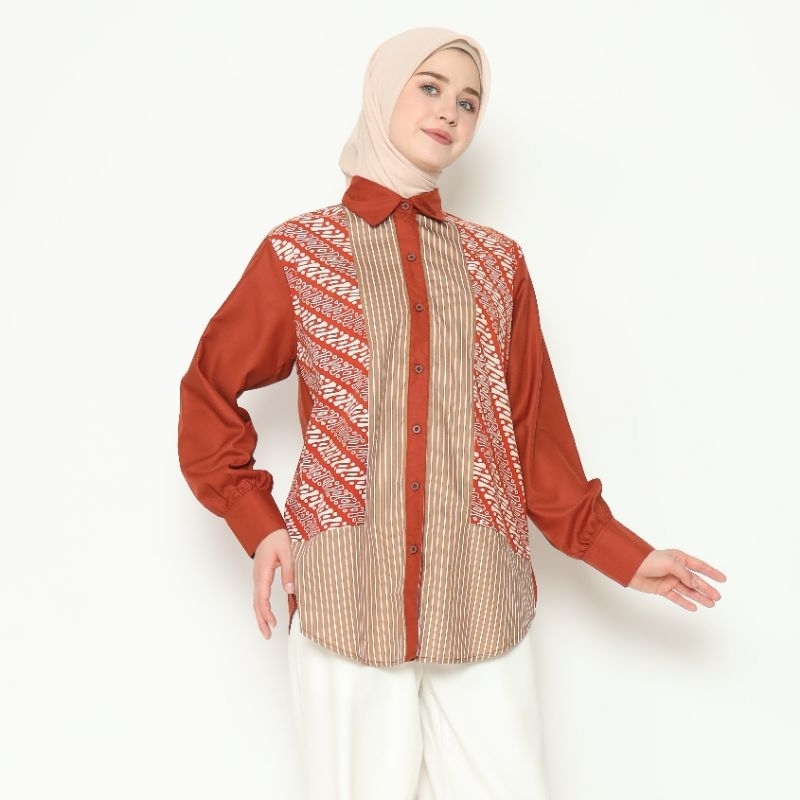 Jual HAFSHA BATIK LERENG | Shopee Indonesia