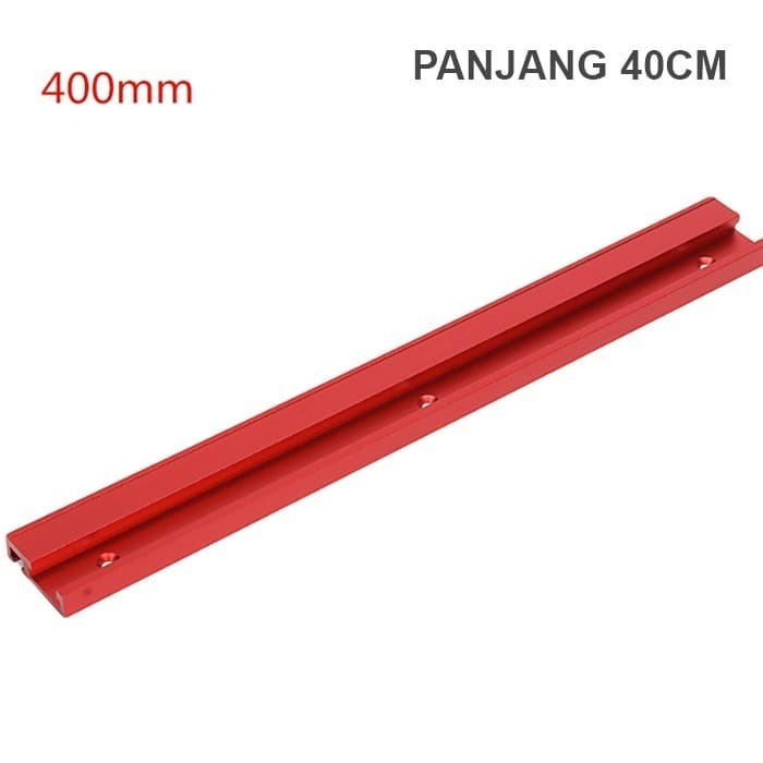 Jual BEST QUALITY miter track / router table track / t slot / rel ...