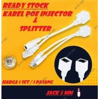 Jual Kabel POE injektor CCTV Kabel Poe Spliter Kabel Poe Injector ...