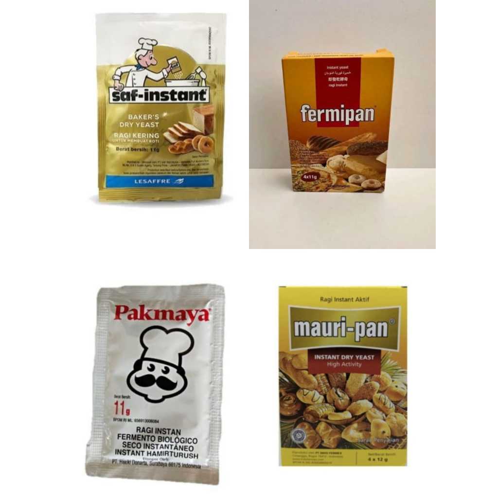 Jual RAGI INSTANT / FERMIPAN / MAURIPAN / SAF / PAKMAYA / | Shopee ...