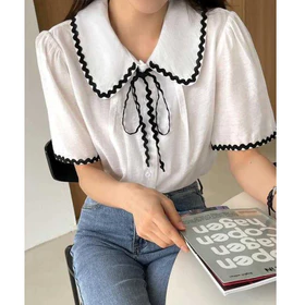 Rx Fashion Mega Blouse Atasan Wanita Tali Pita Renda Pn