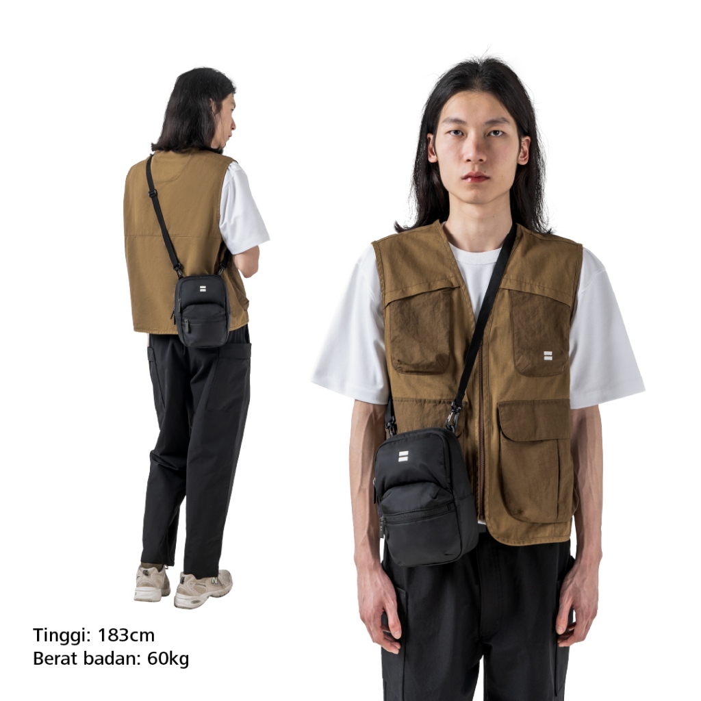 Jual Bodypack Ardent Sling Bag - Black | Shopee Indonesia