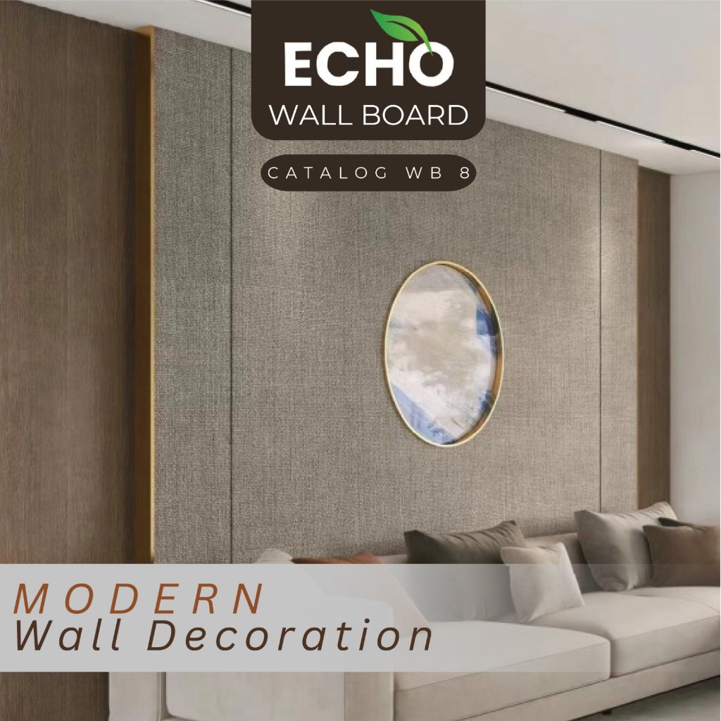 Jual ECHO PVC Wallboard Lebar 60cm Sistem Click - PVC Wall Board Tebal ...