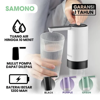 SAMONO Pompa Galon Tidak Bising Mulut Pompa Bisa Dilepas Dispenser Air Minum SW-EWP03