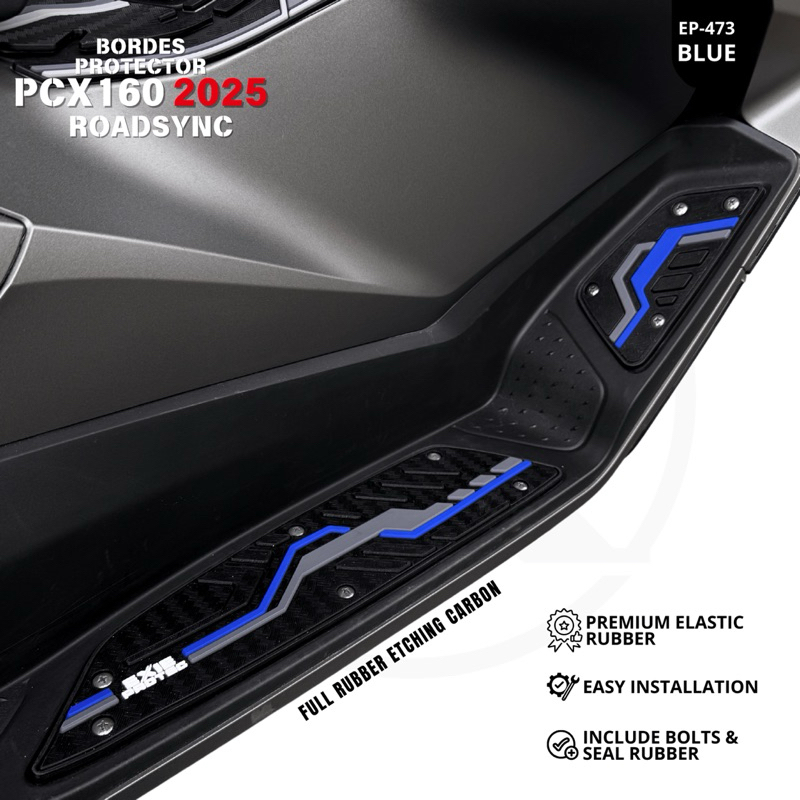 Jual Bordes Protector PCX 160 2025 RoadSync - Panel Step Floor ...