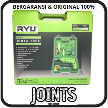 Jual RYU Mesin Bor RID13-1REB Drill Tangan Variable Set 27pcs 13mm RID ...
