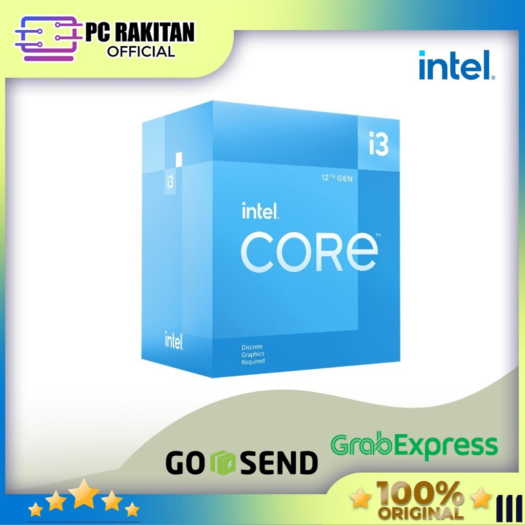 Jual INTEL PROCESSOR I3 12100F LGA1700 3Y | Shopee Indonesia