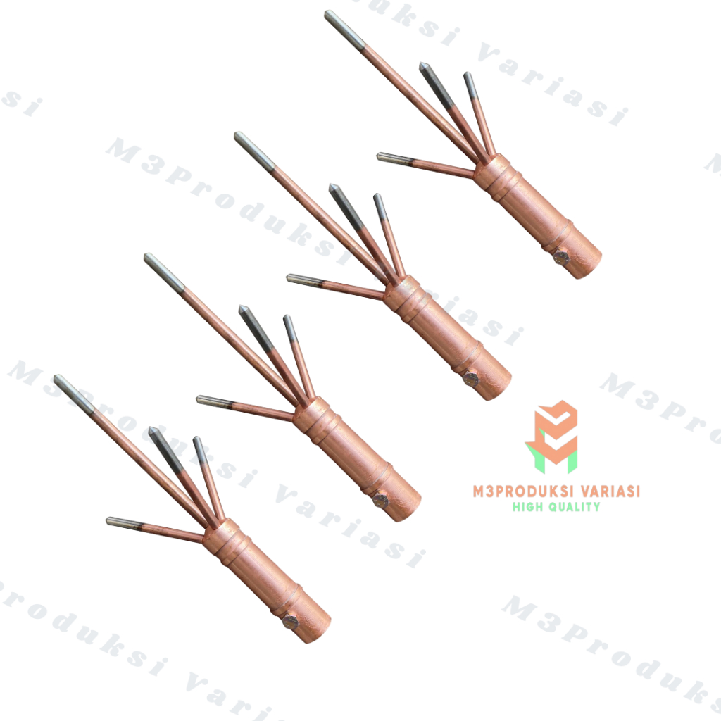 Jual Penangkal Anti Petir Trisula Untuk Rumah Splitzen 3/4 Inch ...