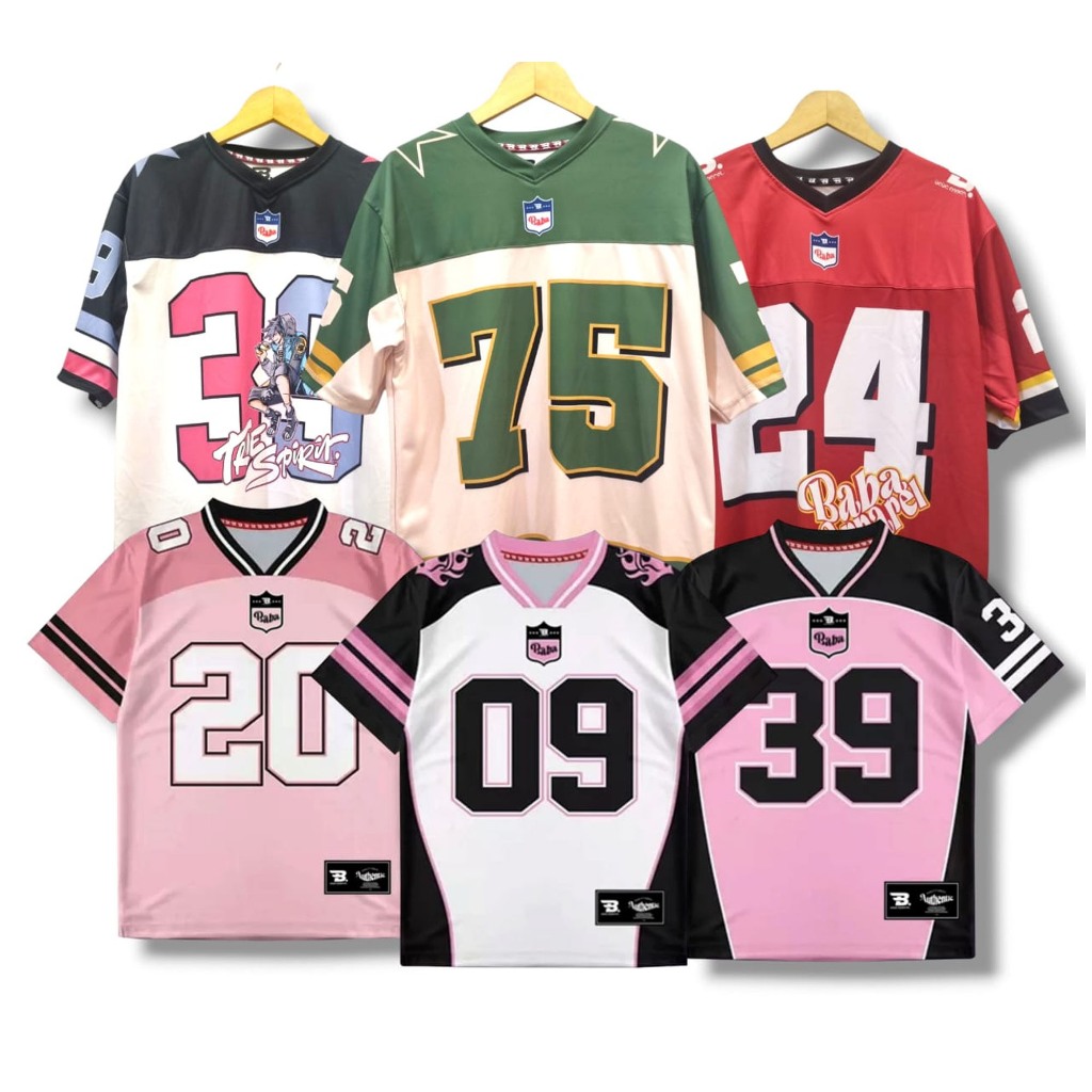 Jual BABA APPAREL Baju Jersey Dry Fit Streetwear Oversize / Jersey ...
