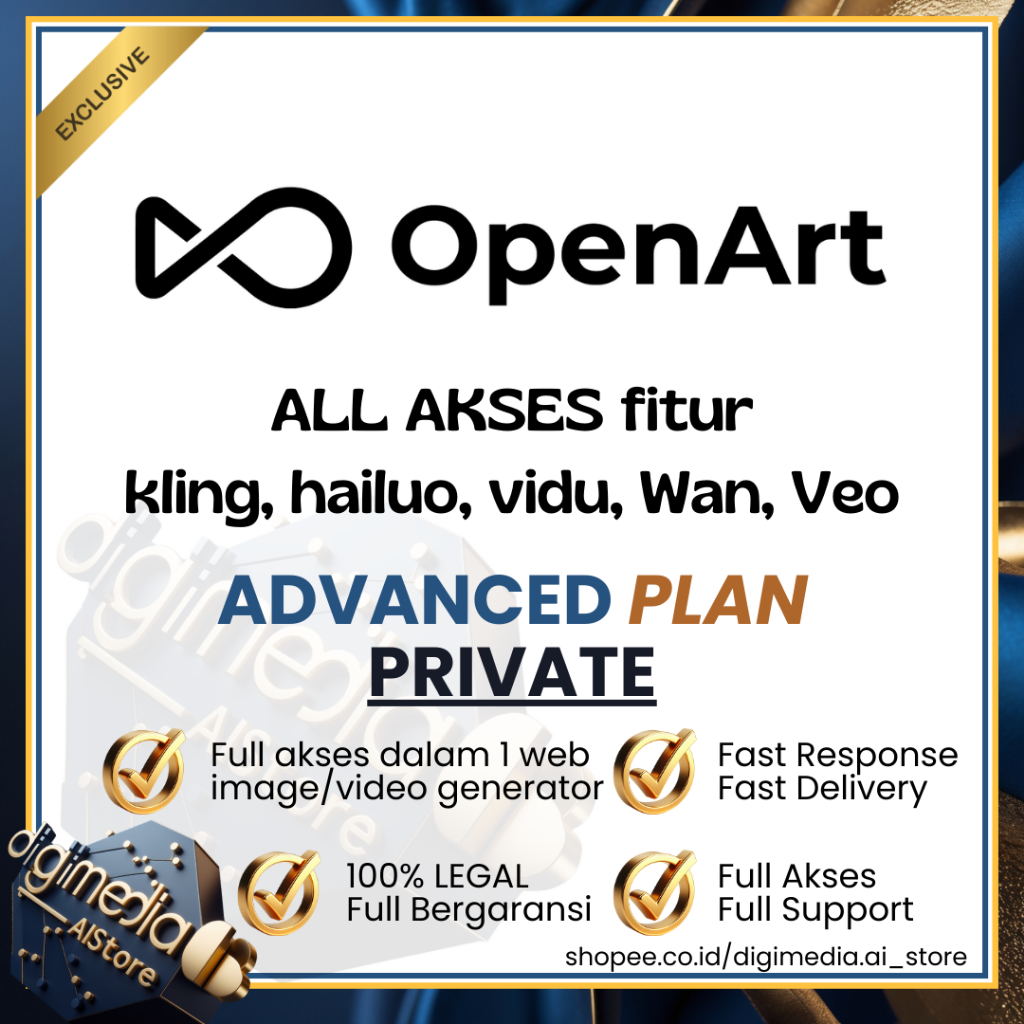 Open ART AI Generator semua fitur | ALL AKSES fitur kling, hailuo, vidu, Wan, Veo |hanya dengan 1 AI