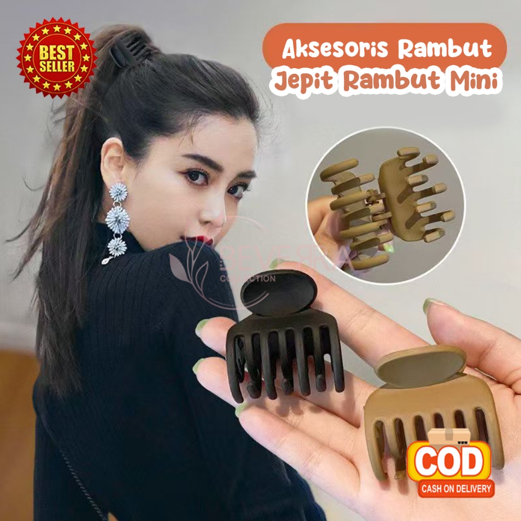 Jual Jepit Rambut Wanita Korea Jedai Warna Doff Polos Aksesoris Hiasan ...