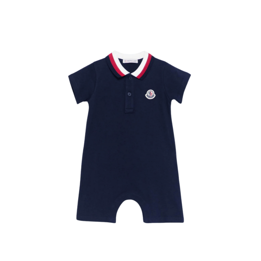 Jual MONCLER Tricolor collar romper ( BABY ) | Shopee Indonesia