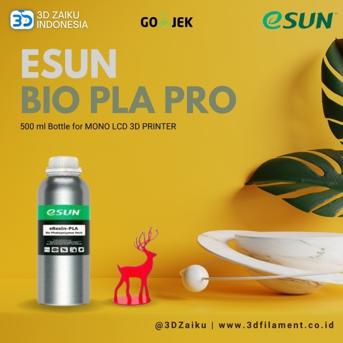 Jual eSUN Bio PLA PRO Resin 500 ML Bottle for MONO LCD 3D PRINTER ...