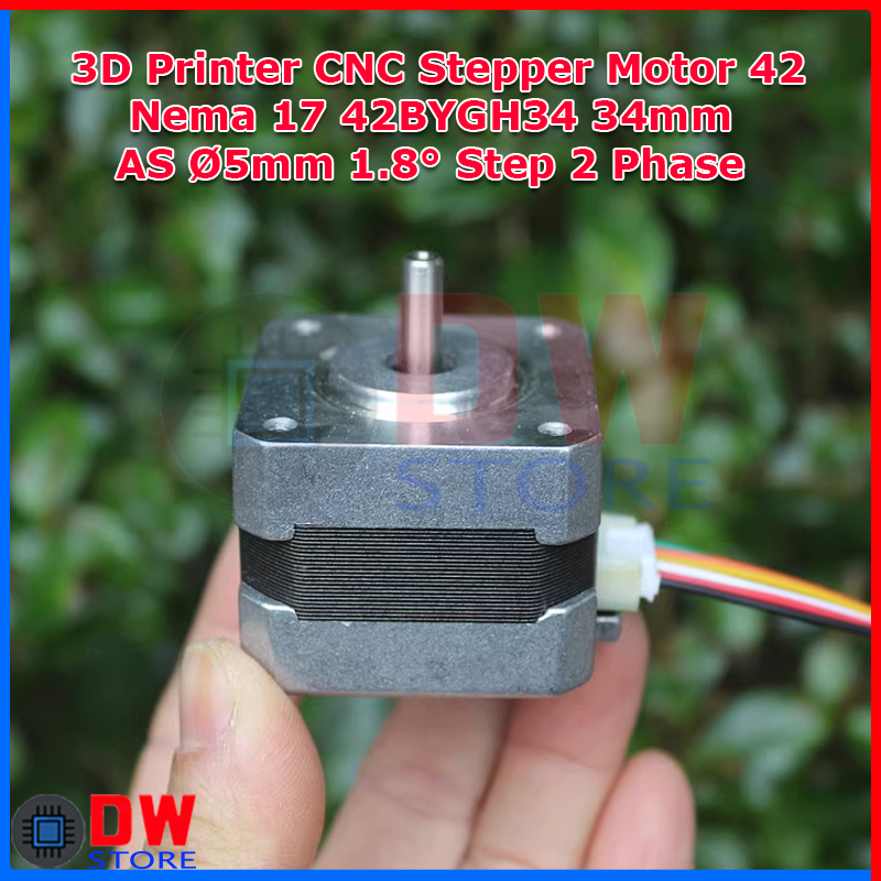 Jual Stepper Motor 42 Nema17 Nema 17 Stepping CNC 3D Printer 17HS3401 ...