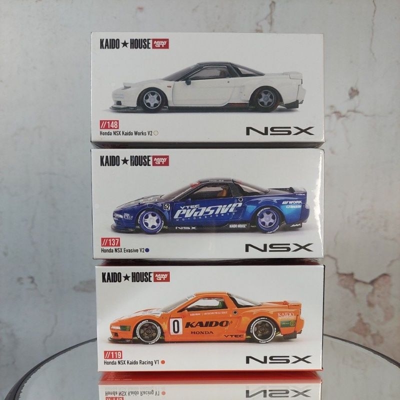 Mini GT Honda NSX Kaido Test Car - Précommande, Livraison Sept. 2025