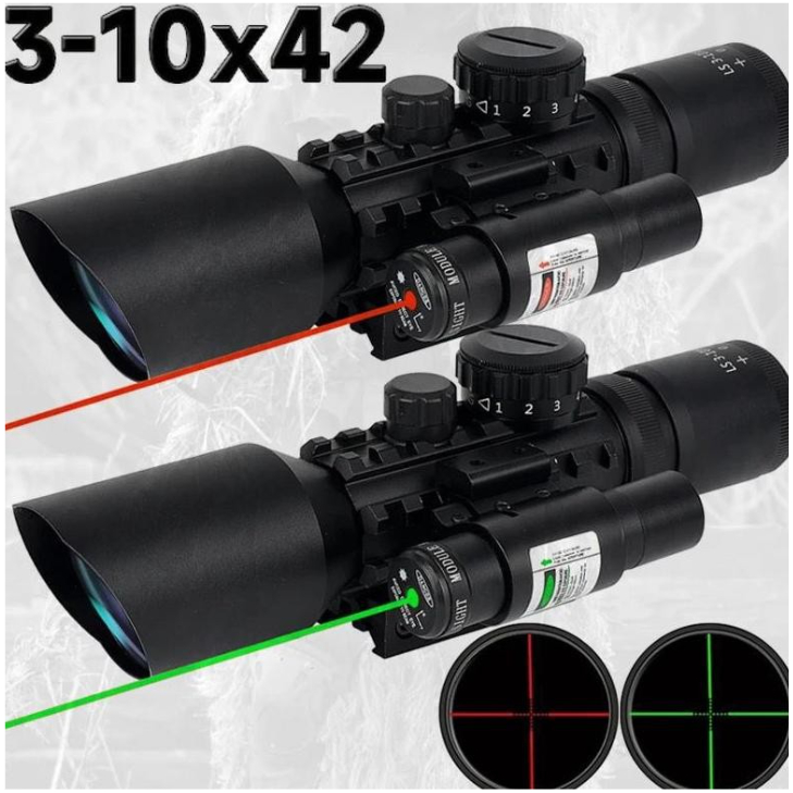 Jual Teleskop Accurate M9 Tele Teropong Riflescope M9 Red Laser ...