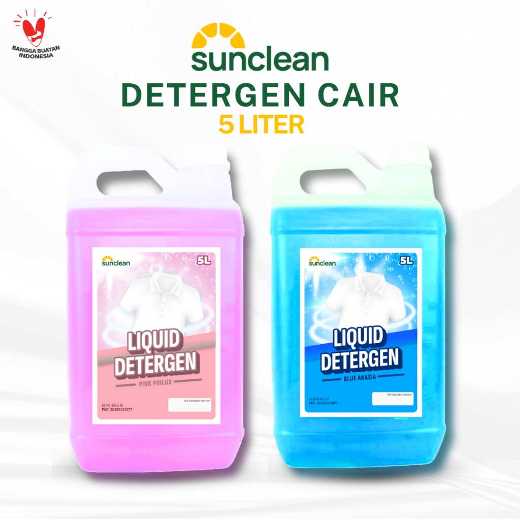 Jual SUNCLEAN Deterjen Cair Laundry Premium Wangi Tahan Lama Akasia ...