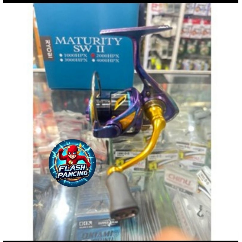 Jual Reel Ryobi Maturity Sw ll Full Metal Body 1000-8000Hpx | Shopee ...