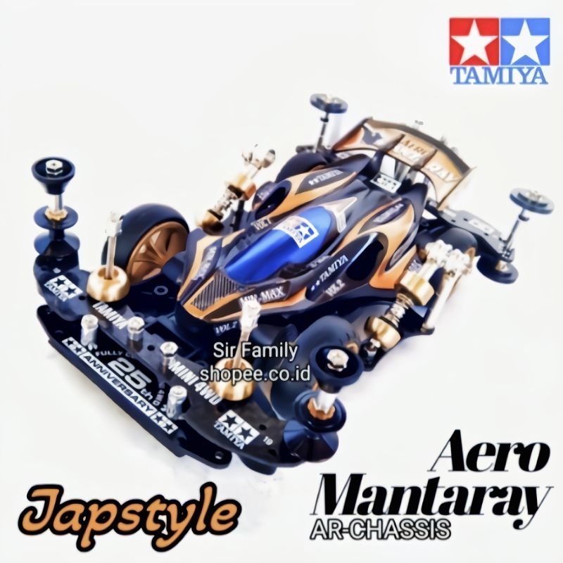 Jual Original Tamiya Japstyle _ Tamiya AR-Chassis _ Tamiya Side Damper ...