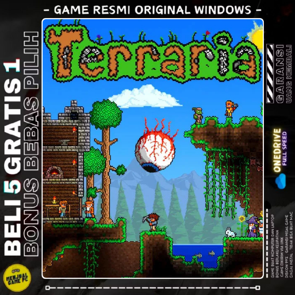 Jual TERRARIA - GAME WINDOWS ORIGINAL - GAME PC - GAME LAPTOP - GAME ...