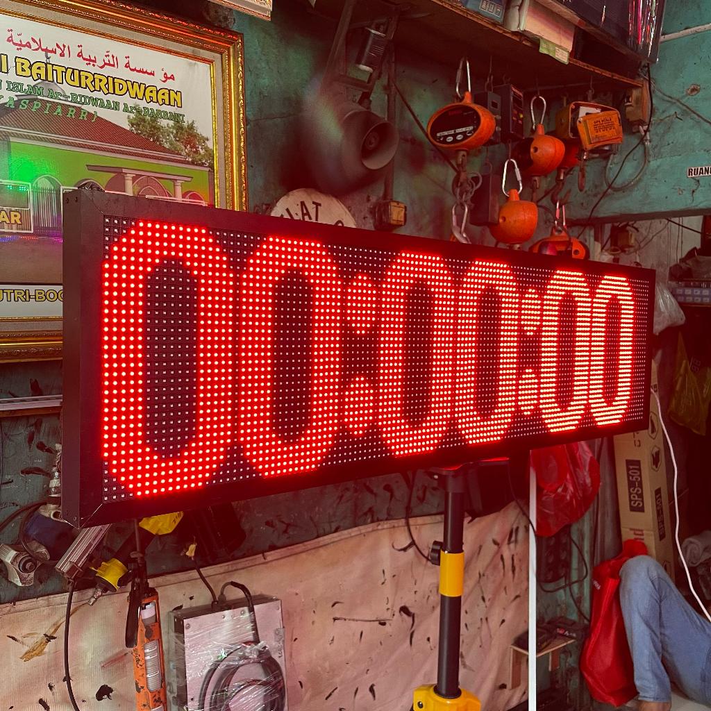 Jual JAM LED TIMER STOPWATCH COUNTDOWN COUNTER UP OUTDOOR UKURAN 37X133 ...