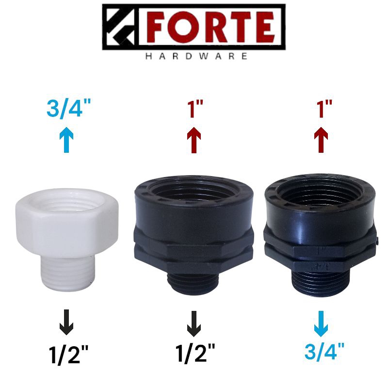 Jual Sock LD Reducer PVC / Sock Drat Luar Dalam Reducer 1/2
