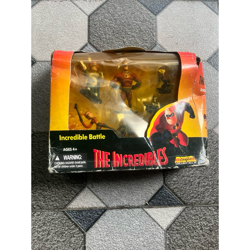 Jual THE INCREDIBLES SYNDROME ISLAND GUARD Figure Toy | Shopee Indonesia