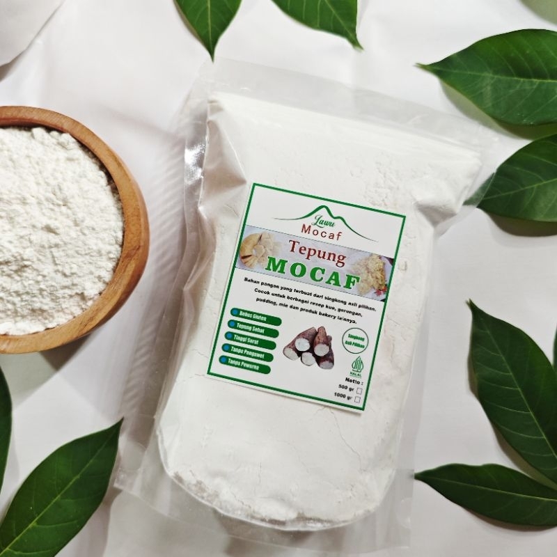 Jual Tepung Mocaf Lawu Mocaf Gluten Free 1kg | Shopee Indonesia